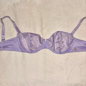 Savage X Fenty Shimmering Lavender Bra